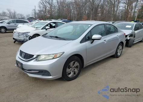 2015 Honda Civic Lx from USA, damaged, VIN 19XFB2F55FE224576